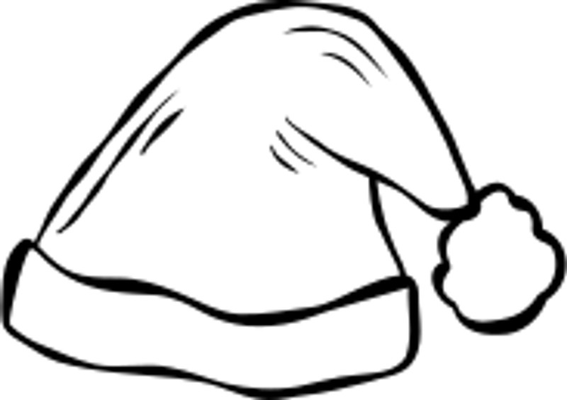 Free Christmas Hat Illustration SVG - Mediamodifier