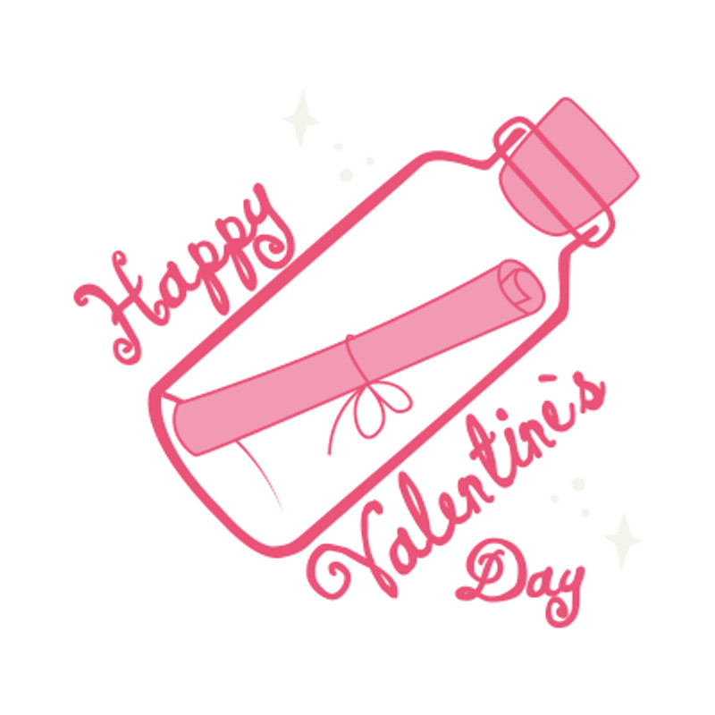 Free Letter of Love Valentines Day SVG Icon & Logo Design - Mediamodifier