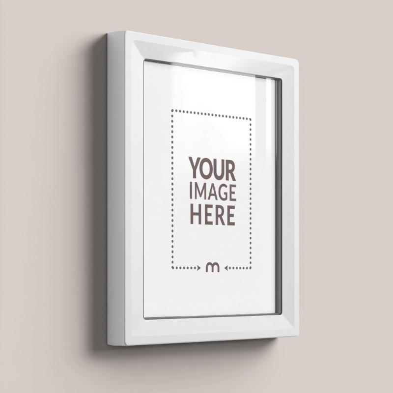 Screen Frame Mockup for Interactive Photo Display preview image