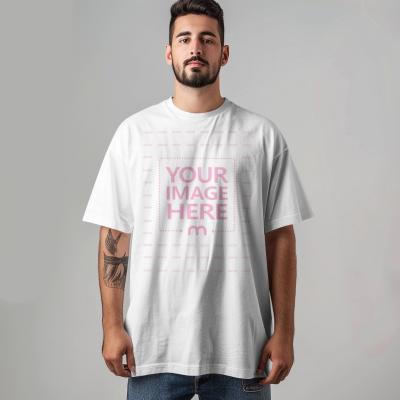 Oversized T-Shirt Mockup for Casual Apparel Branding