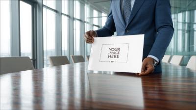 Corporate Pitch Mockup  for Strategic Office Pitch Design