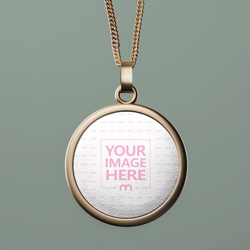 Medal Mockup in Isolated Background for Award Product Design preview image