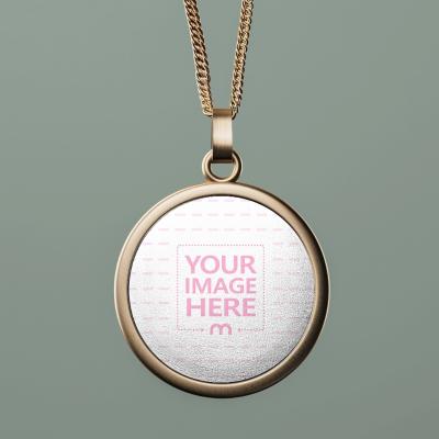 Medal Mockup in Isolated Background for Award Product Design