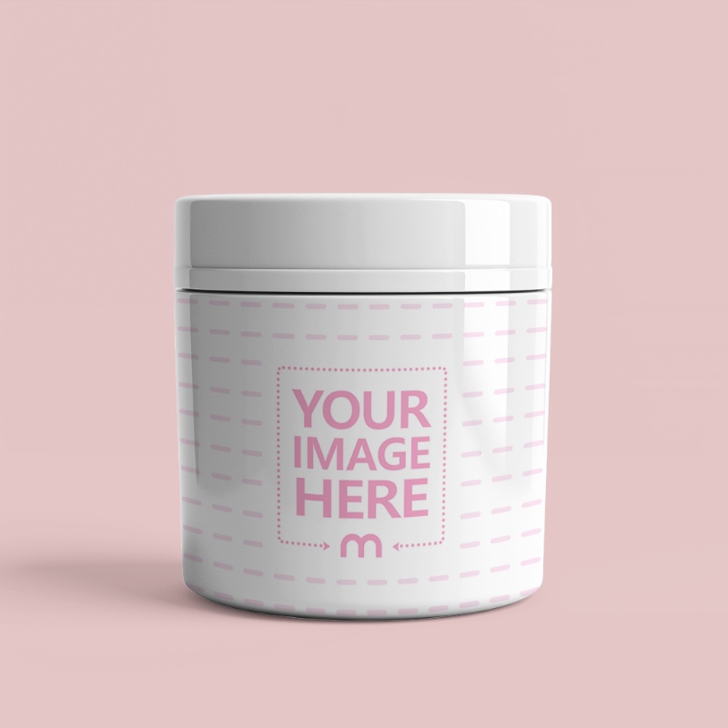 Paint Container Mockup on Isolated Background for Company Branding preview image