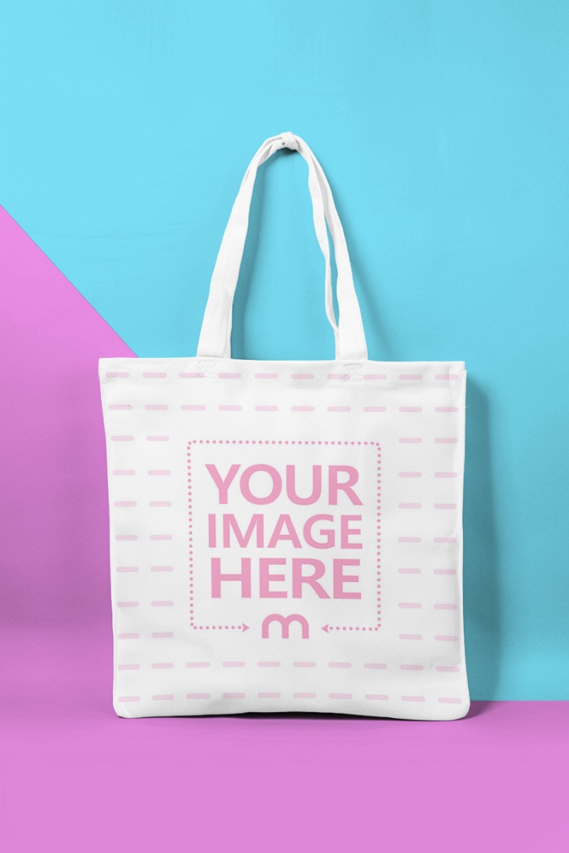 Realistic Tote Bag Mockup for Eco-Friendly Bag Branding preview image