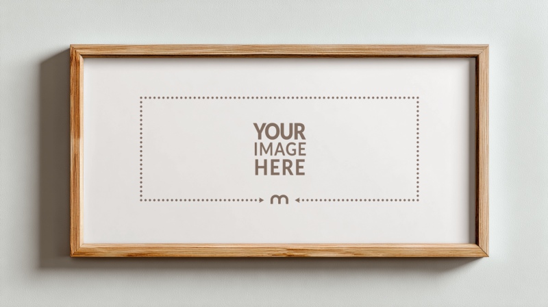 Landscape Canvas Frame Mockup for Nature Photography preview image