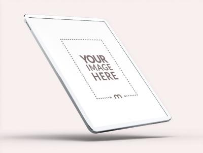 Tilted iPad Mockup for Web Application Previews