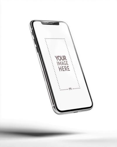 Floating Smartphone Mockup for Mobile App Design