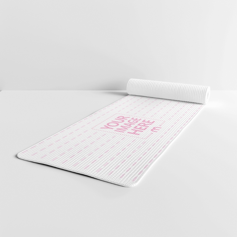 Yoga Mat Mockup for Wellness Studio Promotions preview image