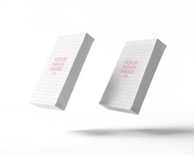 Dual Standing Pouch Mockup for Packaging Design Preview