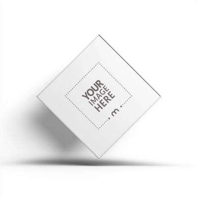 Diamond-Shaped Frame Mockup for Experimental Art Designs