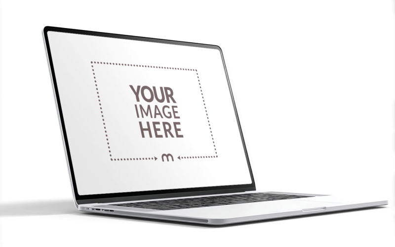 Laptop Screen Mockup for App Interface Demonstration preview image