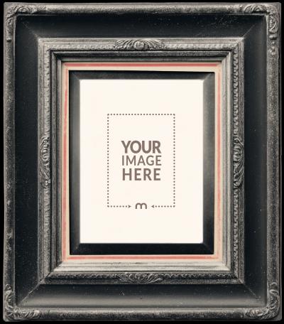Vintage Frame Mockup for Nostalgic Photo Displays