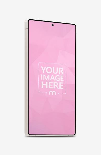 Samsung Galaxy Ultra 25 Titanium Mockup Front View