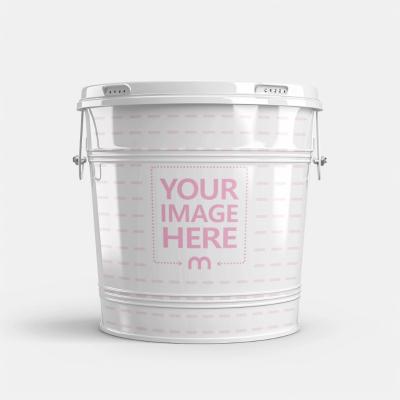 Paint Bucket Mockup for Hardware Store Promotions