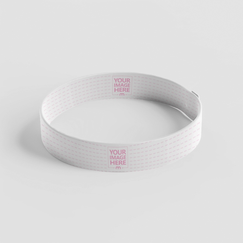 Wristband Mockup for Club Entry and Membership Promotions preview image