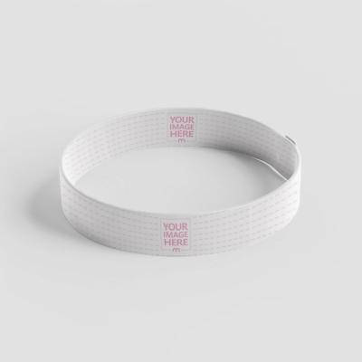 Wristband Mockup for Club Entry and Membership Promotions