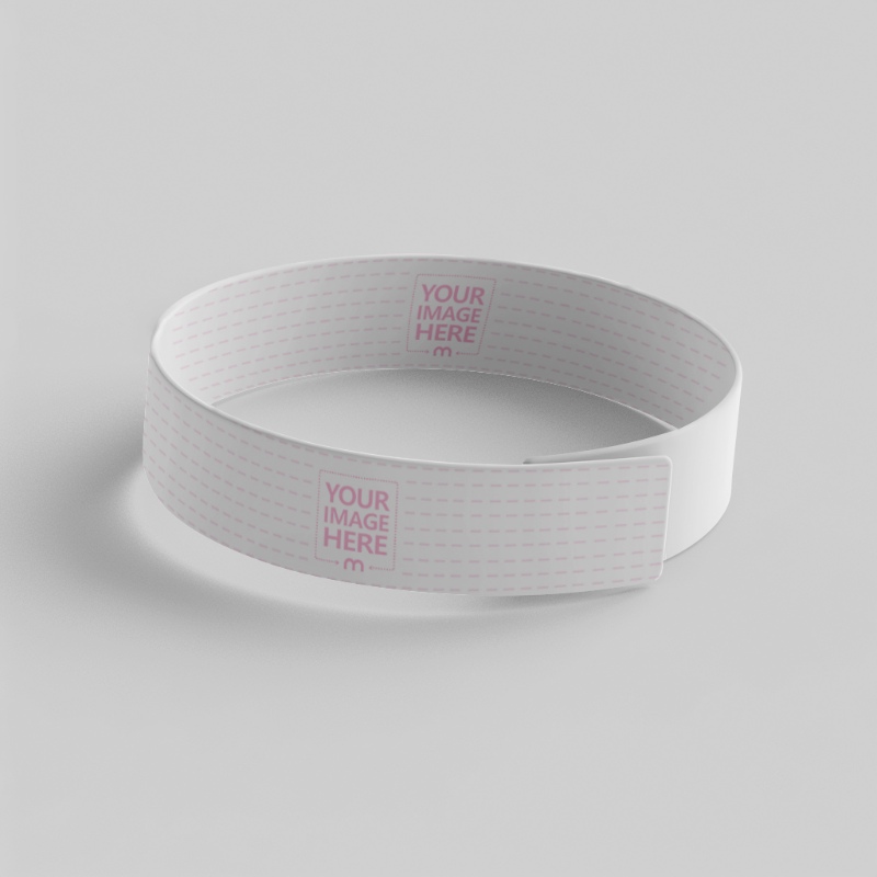 Wristband Mockup for Music Festival Ticketing Concepts preview image