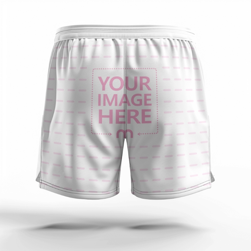 Rugby Shorts Mockup for Team Sportswear Design Previews preview image