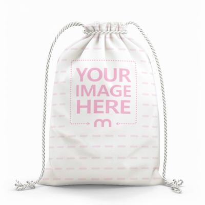 Simple Rope Handle Bag Mockup for Retail Packaging