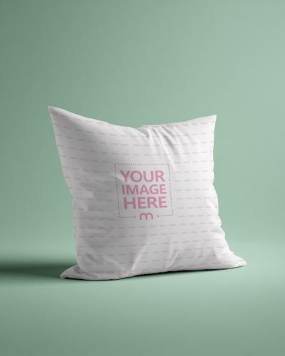Pillow Mockup for Bedding Home Décor and Textile Products