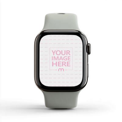 Smartwatch Display Mockup in Isolated Background