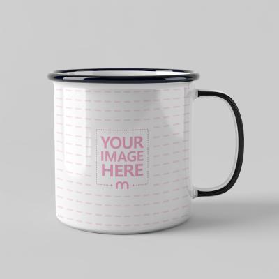 Ceramic Mug Mockup in Isolated Background
