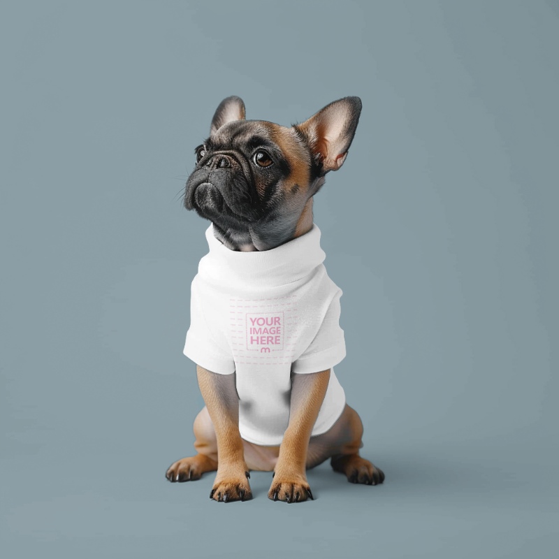 Dog Dress Mockup for Pet Fashion and Accessory Branding preview image