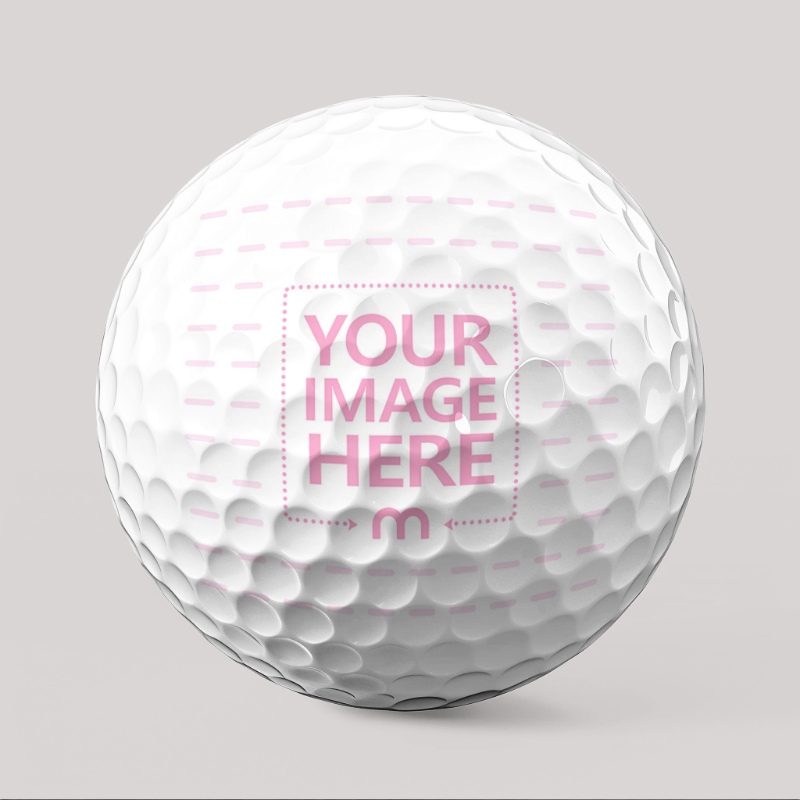 Golf Ball Mockup for Sporting Goods and Event Merchandise preview image