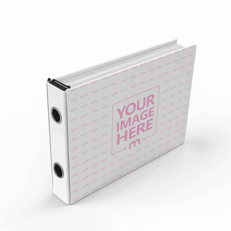 Ring Binder Mockup for Office Stationery Design preview image