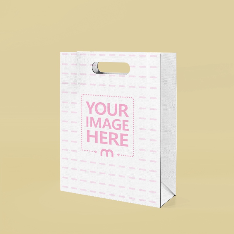 Paper Retail Bag Mockup for Eco-Friendly Store Branding preview image