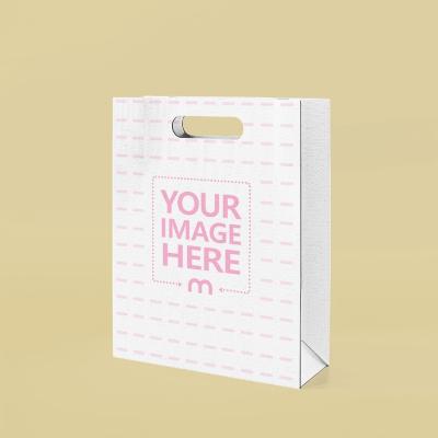 Paper Retail Bag Mockup for Eco-Friendly Store Branding