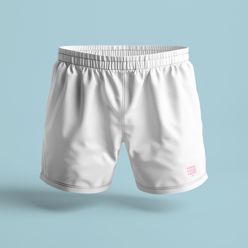 MMA Shorts Mockup for Combat Sports Branding preview image
