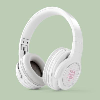 Over-Ear Headphones Mockup for Audio Gear Promotions