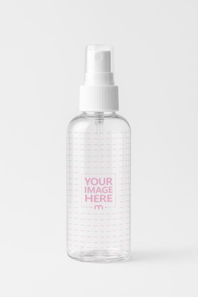 Spray Bottle Mockup with Trigger Nozzle for Cleaning Products