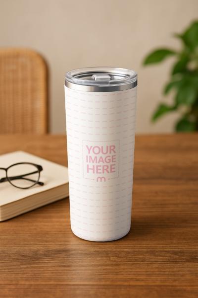 Modern Tumbler Mockup for Lifestyle Branding Presentations