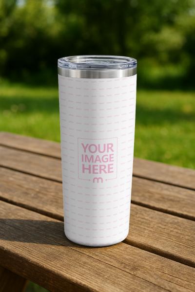 Tumbler Mockup for Eco-Friendly Drinkware Branding Concepts