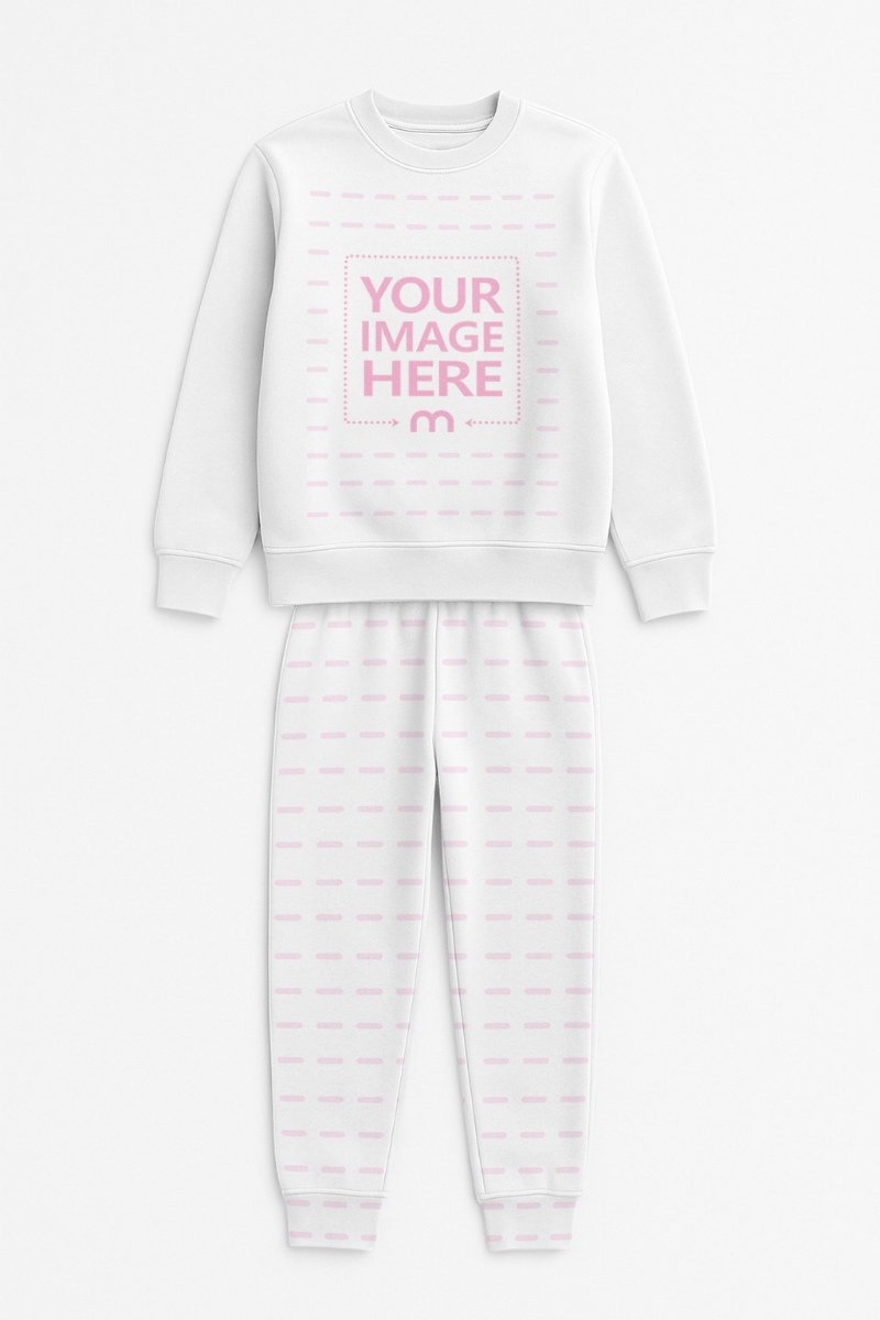 Shirt and Pants Flatlay Mockup on White Background preview image