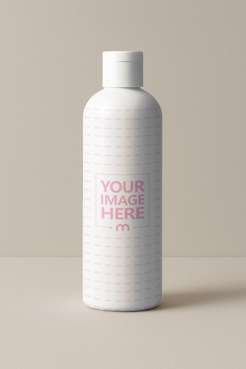 Slim Bottle on Isolated Background Mockup Generator preview image