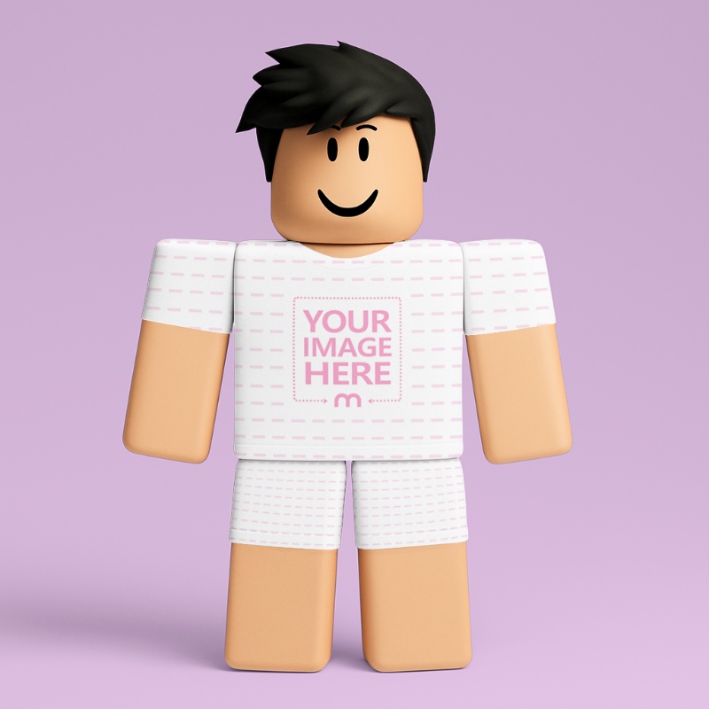 Editable Roblox Avatar Clothing Template for Designers & Gamers preview image