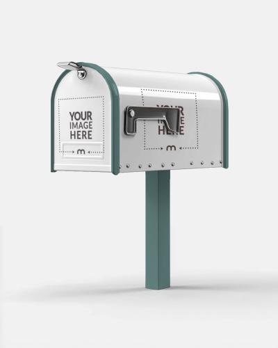 Mailbox Mockup in Isolated Background for Branding
