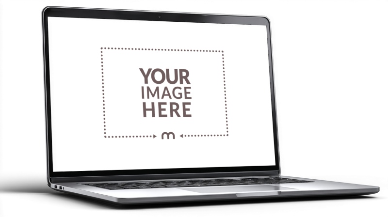 Laptop Mockup for Digital Branding and Tech Product Ads preview image