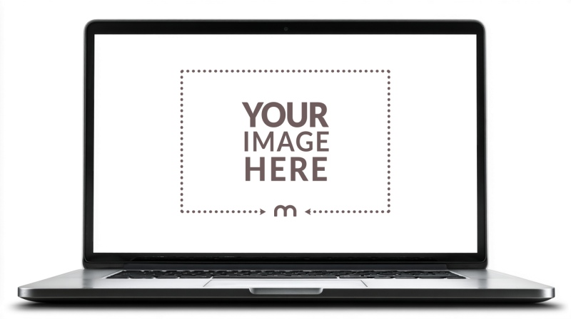 Laptop Screen Mockup for Software UI and Web Design Previews preview image