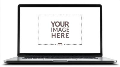 Laptop Screen Mockup for Software UI and Web Design Previews