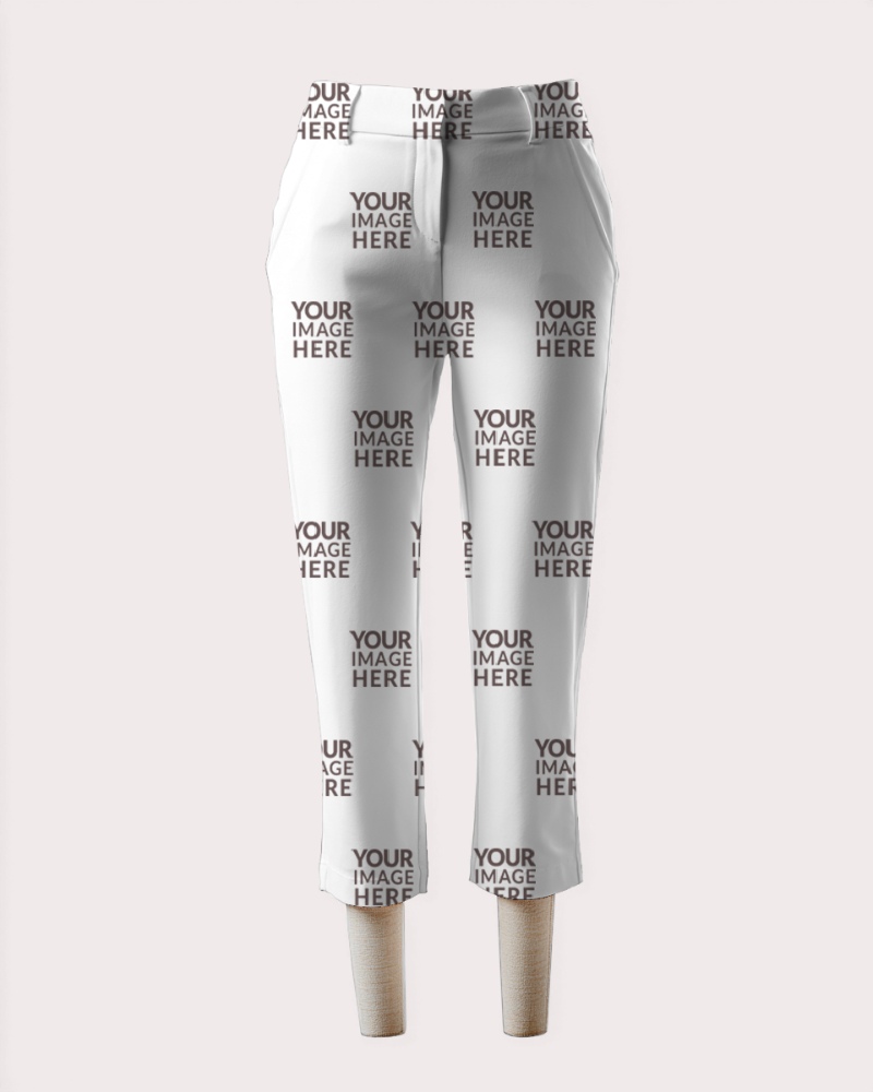 Capri Pants Mockup for Casual Wear Branding Concepts preview image