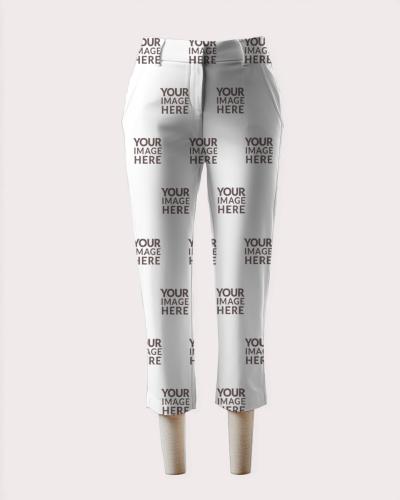 Capri Pants Mockup for Casual Wear Branding Concepts