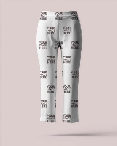 Capri Pants Mockup for Fashion Advertising Campaigns