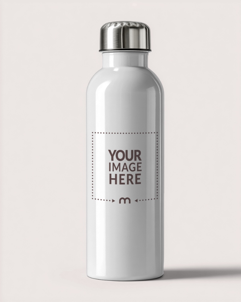 Water Bottle Mockup for Sportswear and Daily Use Promotions preview image