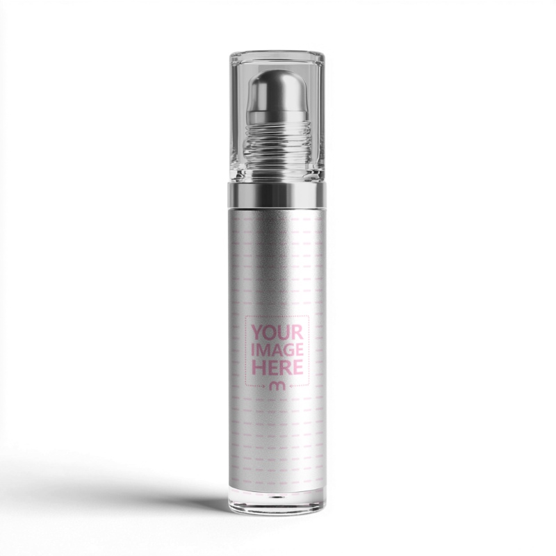 10ml Essential Oil Roller Bottle Mockup for Cosmetic Branding preview image