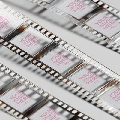 16mm Kodak Film Strip Mockup for Motion Picture Showcases